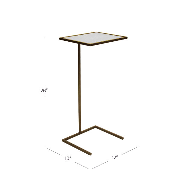 WorldsAway 26'' Tall C Table End Table & Reviews Wayfair